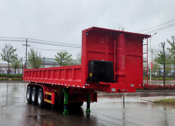 梁旭牌MGY9400ZH自卸半挂车