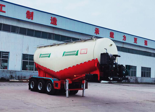 梁旭牌MGY9401GFL中密度粉粒物料运输半挂车