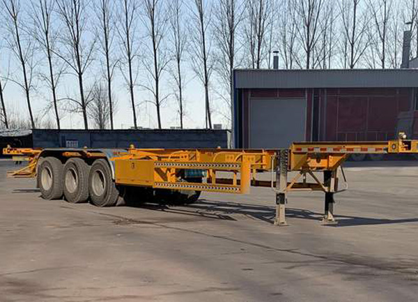 梁旭牌MGY9400TJZE集装箱运输半挂车