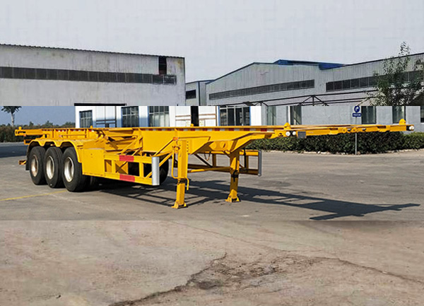 梁旭牌MGY9400TJZ集装箱运输半挂车